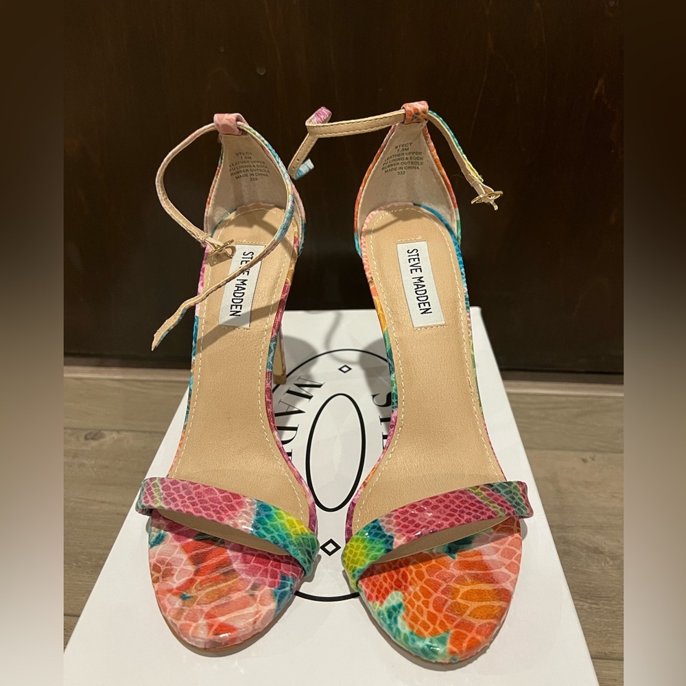 Steve Madden Floral Heels